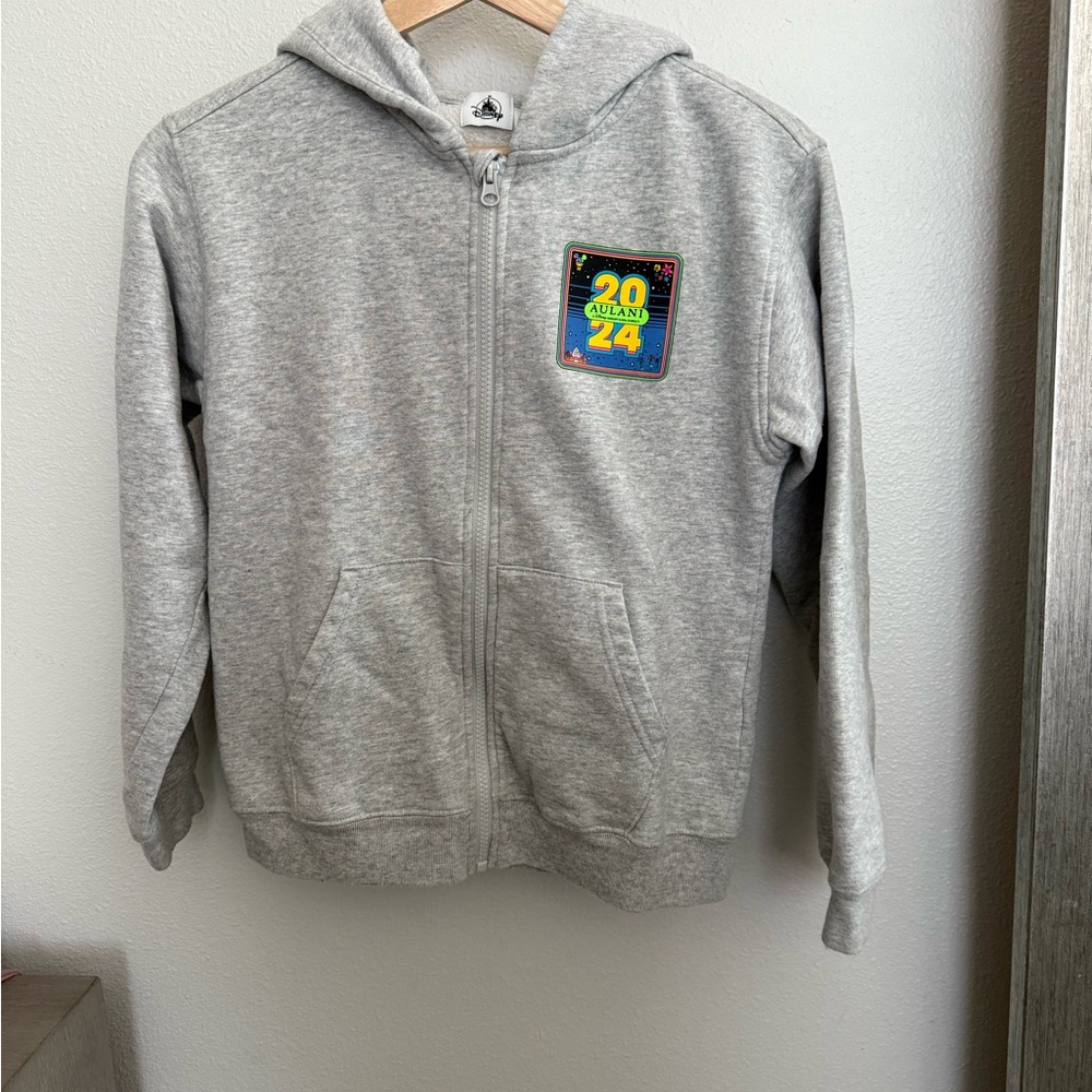 Disney Gray Zip-Up Hoodie for Kids